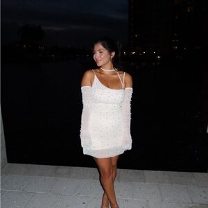 Bridal embellished dress